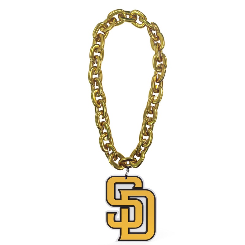 MLB San Diego Padres FanFave Primary Home Run Chain – Gold
