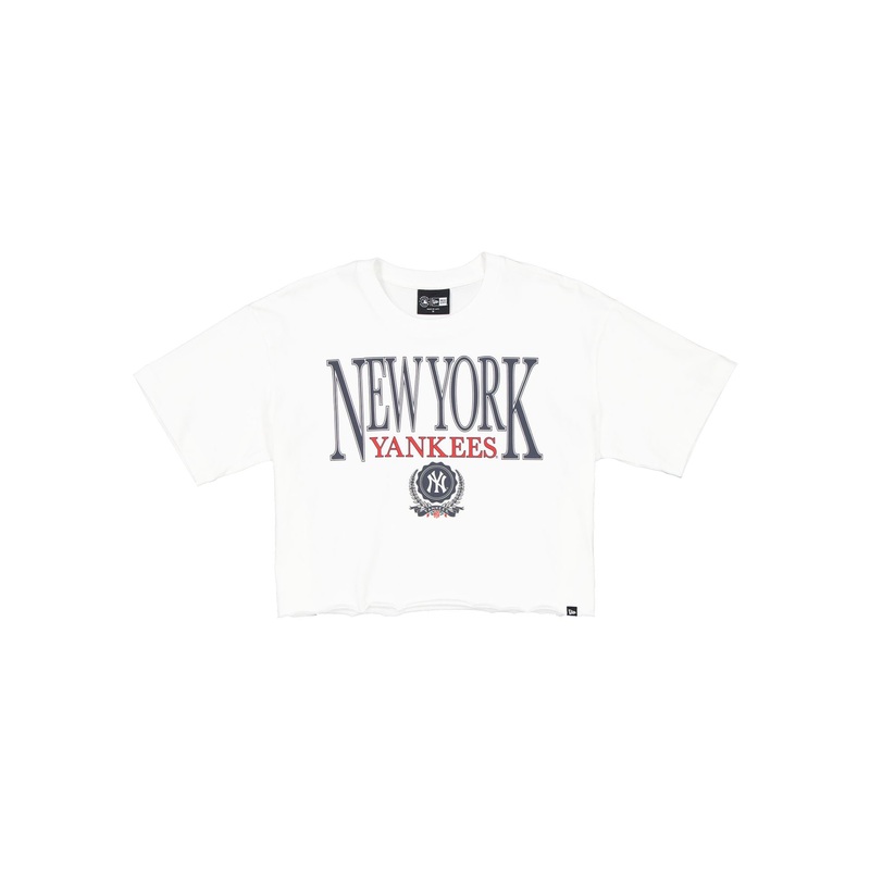 New York Yankees Throwback Prep Women’s Cropped T-Shirt