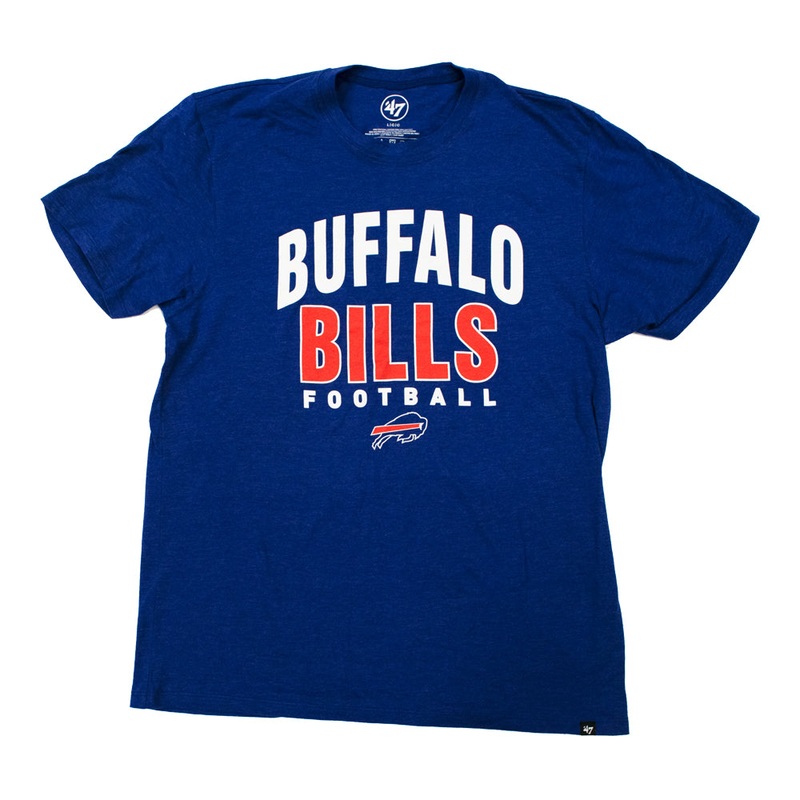 NFL Buffalo Bills ’47 Track Down Club T-Shirt – Blue