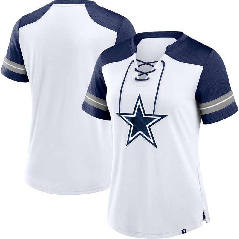 NFL Dallas Cowboys Women’s Fanatics Foiled Fashion Top
