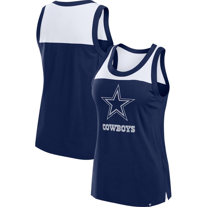 NFL Dallas Cowboys Women’s Fanatics Sequin Lock Up Tank Top