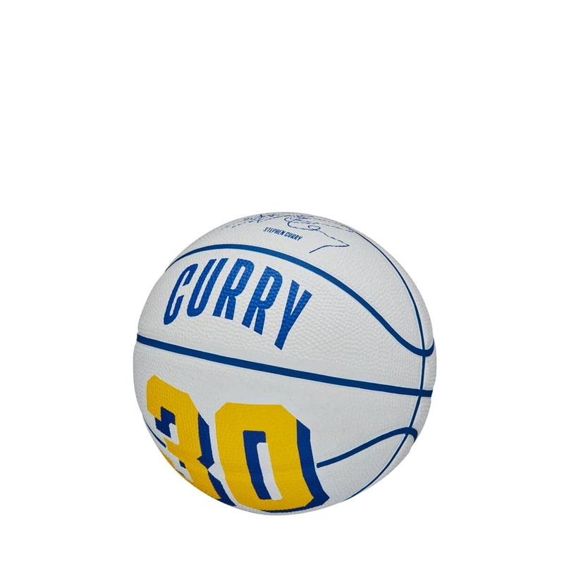 Steph Curry Golden State Warriors Wilson NBA Mini Player Basketball – White