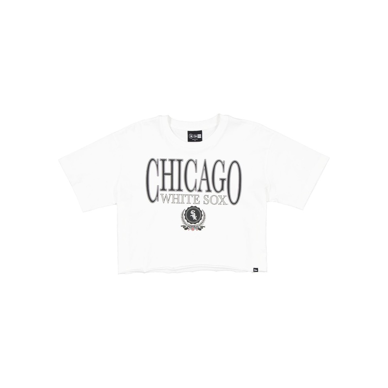 Chicago White Sox Throwback Prep Women’s Cropped T-Shirt
