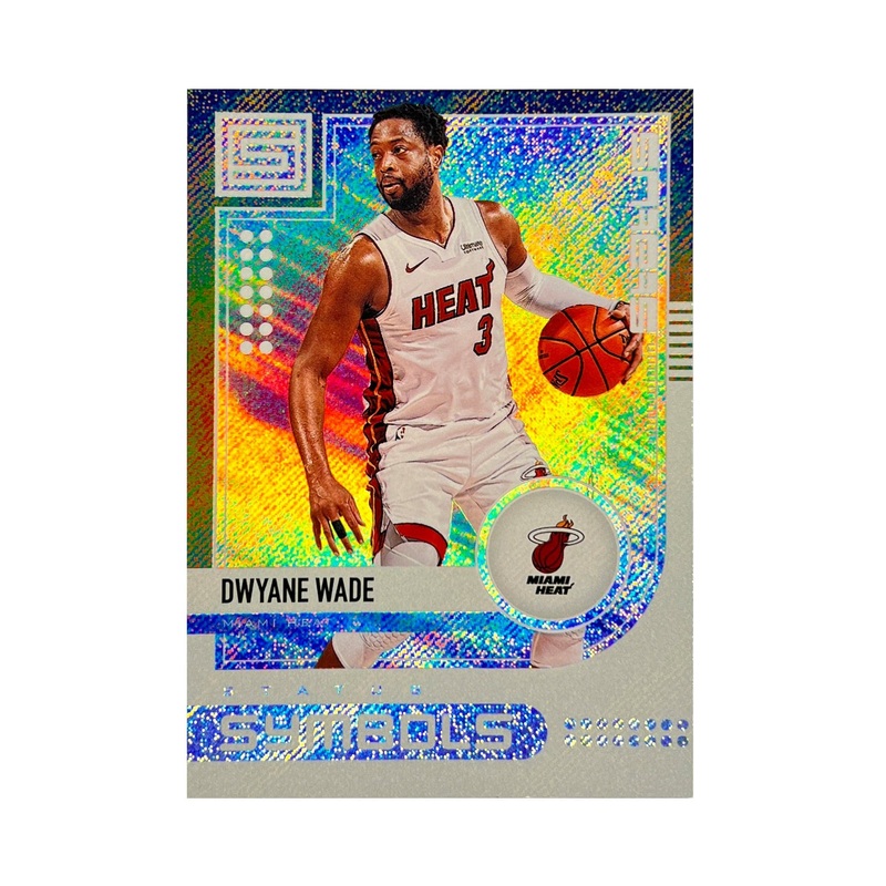 Dwyane Wade Miami Heat Panini NBA 19-20 Status Symbols Insert Card