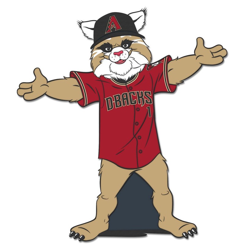 MLB Arizona Diamondbacks WinCraft Masot Lapel Pin