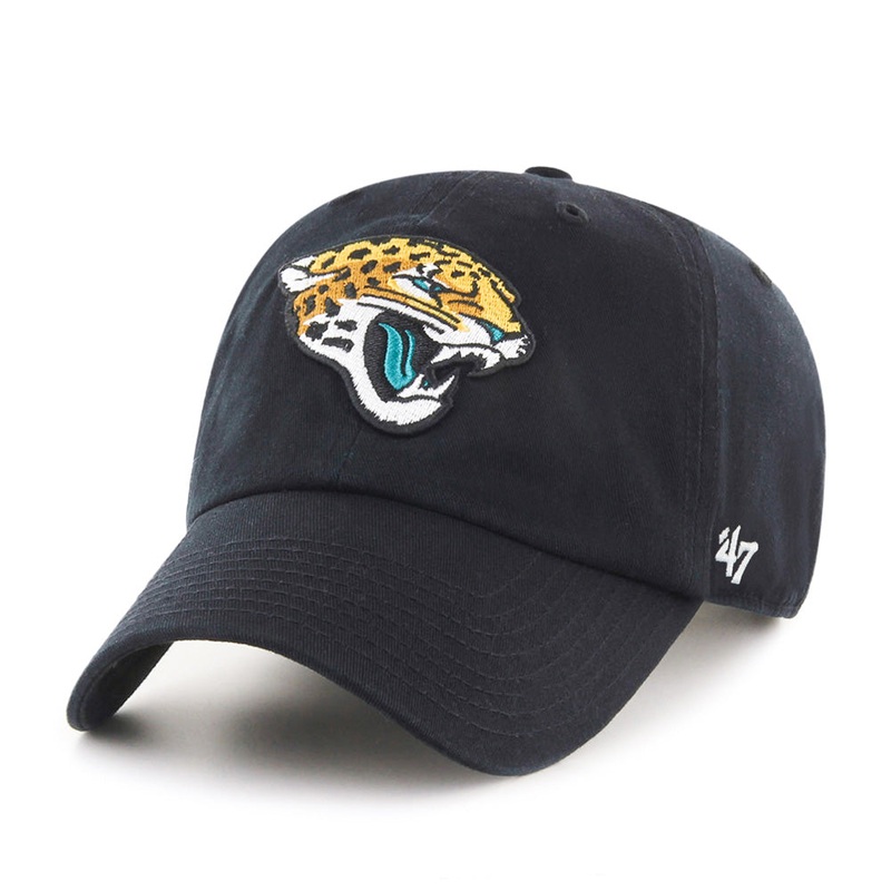 NFL Jacksonville Jaguars ’47 Clean Up Adjustable Hat – Black