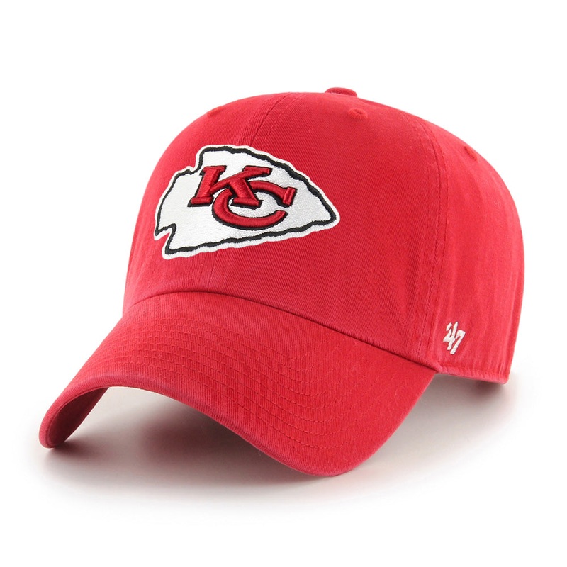 NFL Kansas City Chiefs ’47 Brand Clean Up Hat – Red