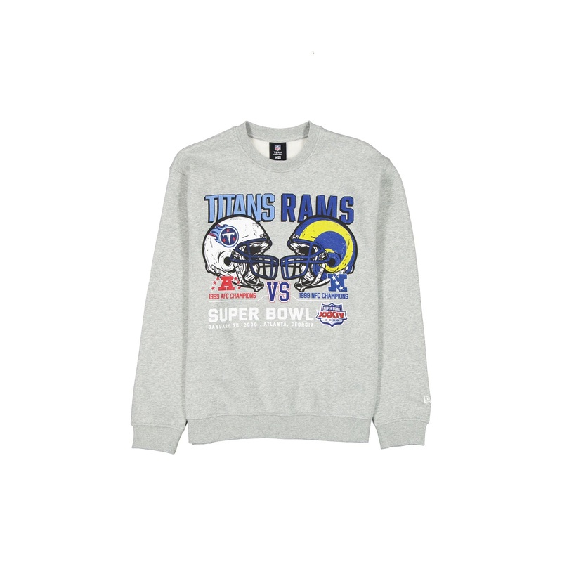 NFL Super Bowl XXXIV Sport Classics Sport Classics Gray Crewneck