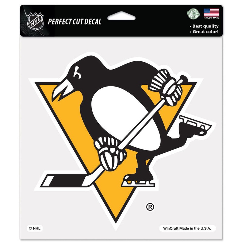 NHL Pittsburgh Penguins Wincraft 8×8 Car Decal