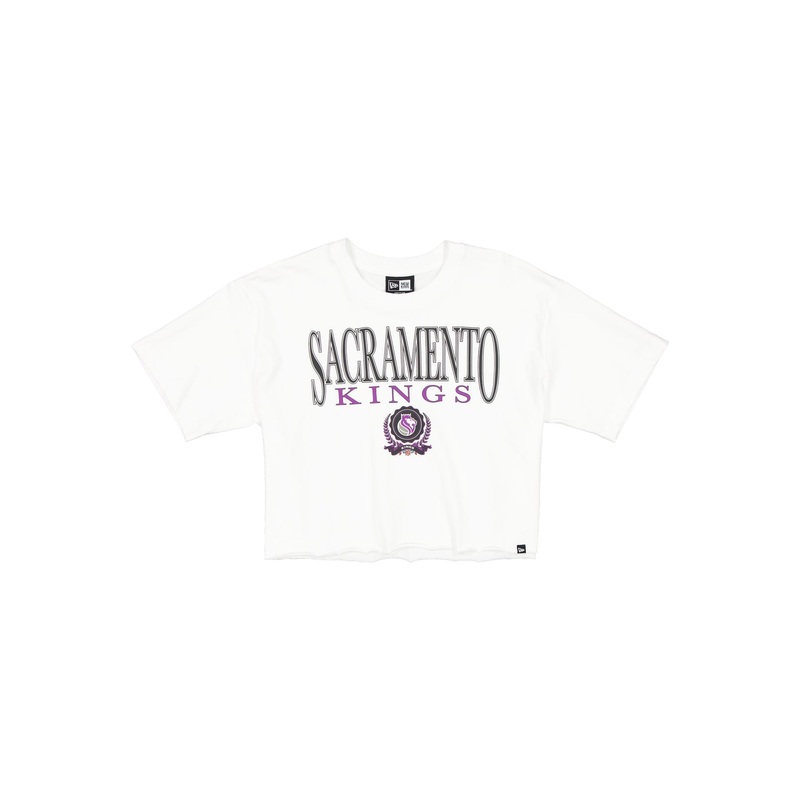 Sacramento Kings Throwback Prep Women’s Cropped T-Shirt