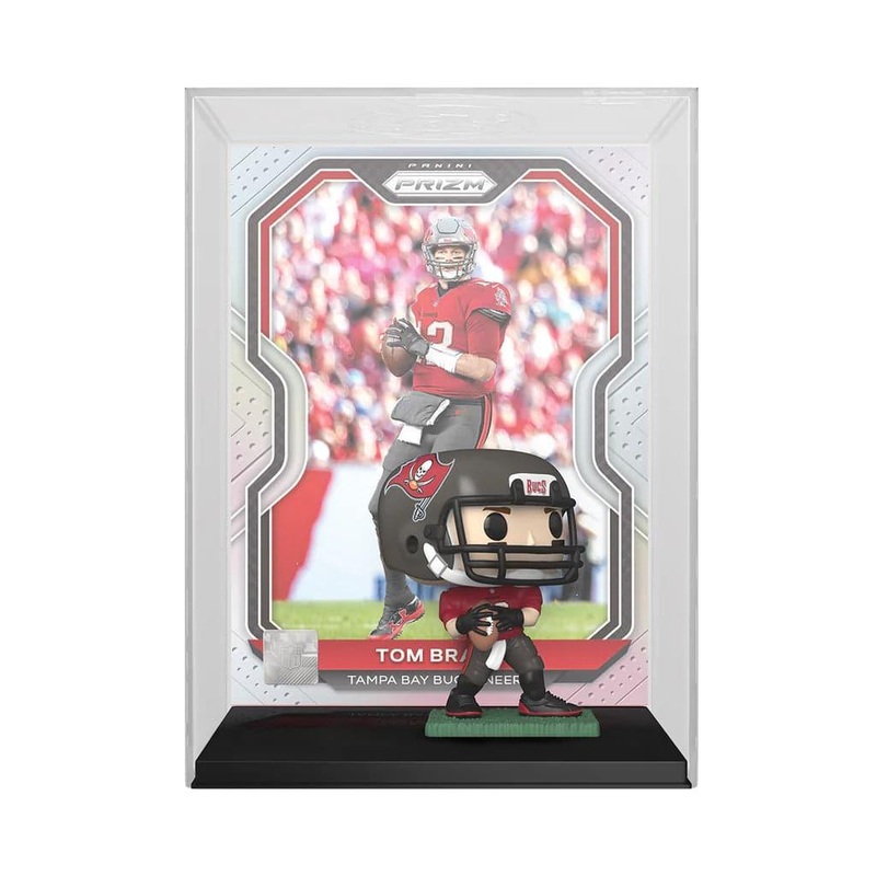 Tom Brady Tampa Bay Buccaneers Funko NFL Prizm Card Figure – Red