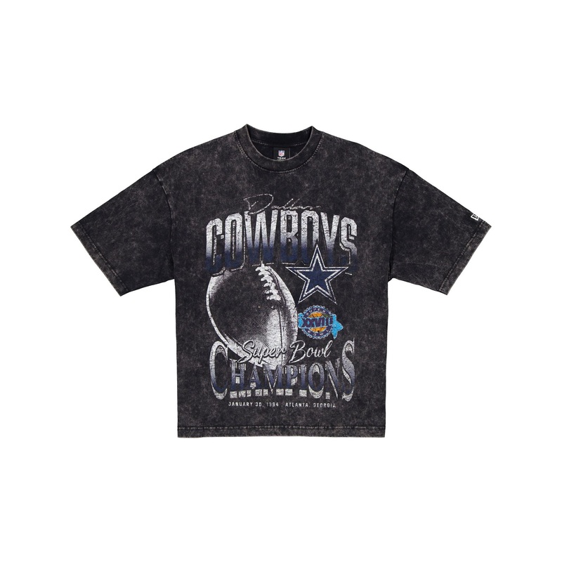 Dallas Cowboys Super Bowl XXVII Champions Sport Classics Black T-Shirt