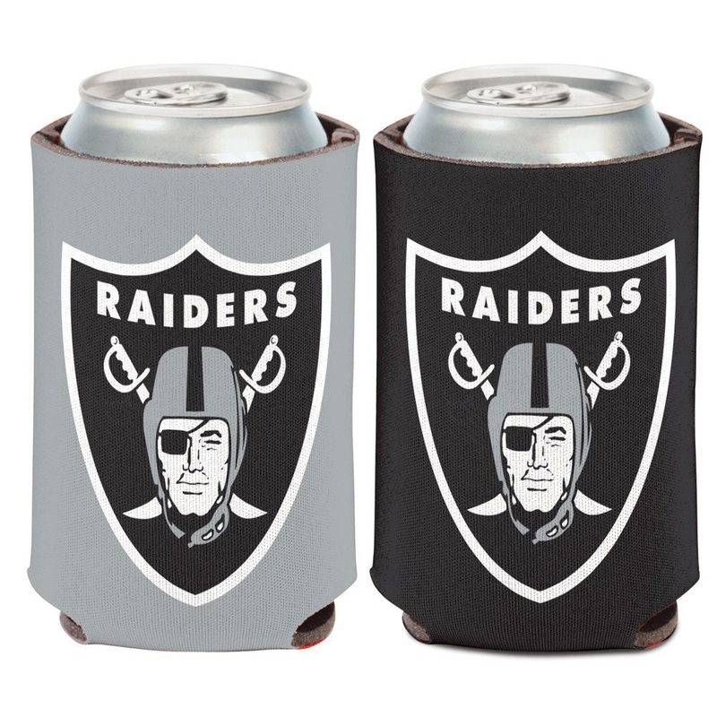 NFL Las Vegas Raiders WinCraft 12oz Logo Can Cooler