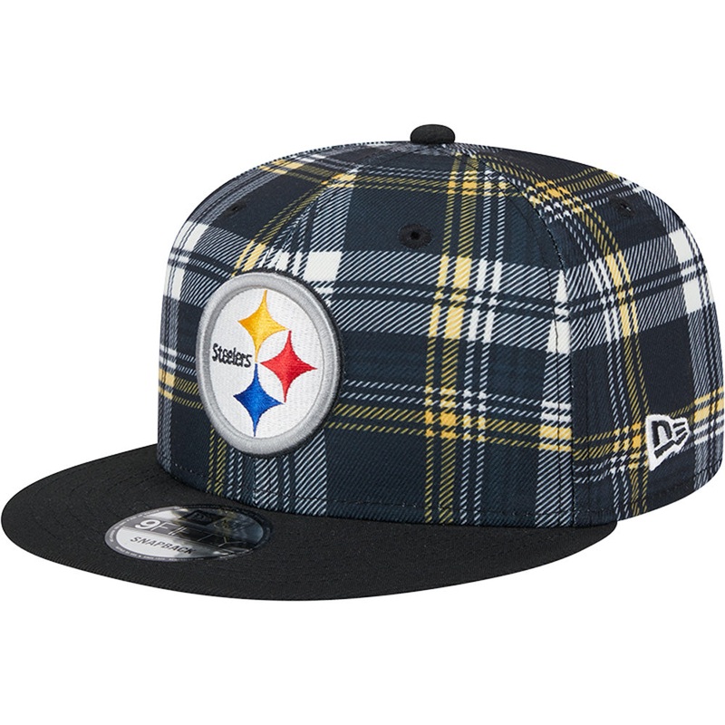 NFL Pittsburgh Steelers New Era 2024/25 Sideline Statement 9FIFTY Snapback Hat – Black