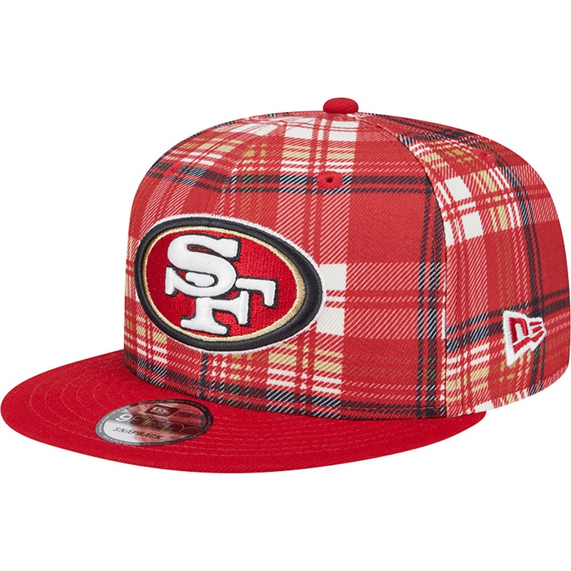 NFL San Francisco 49ers New Era 2024/25 Sideline Statement 9FIFTY Snapback Hat – Red