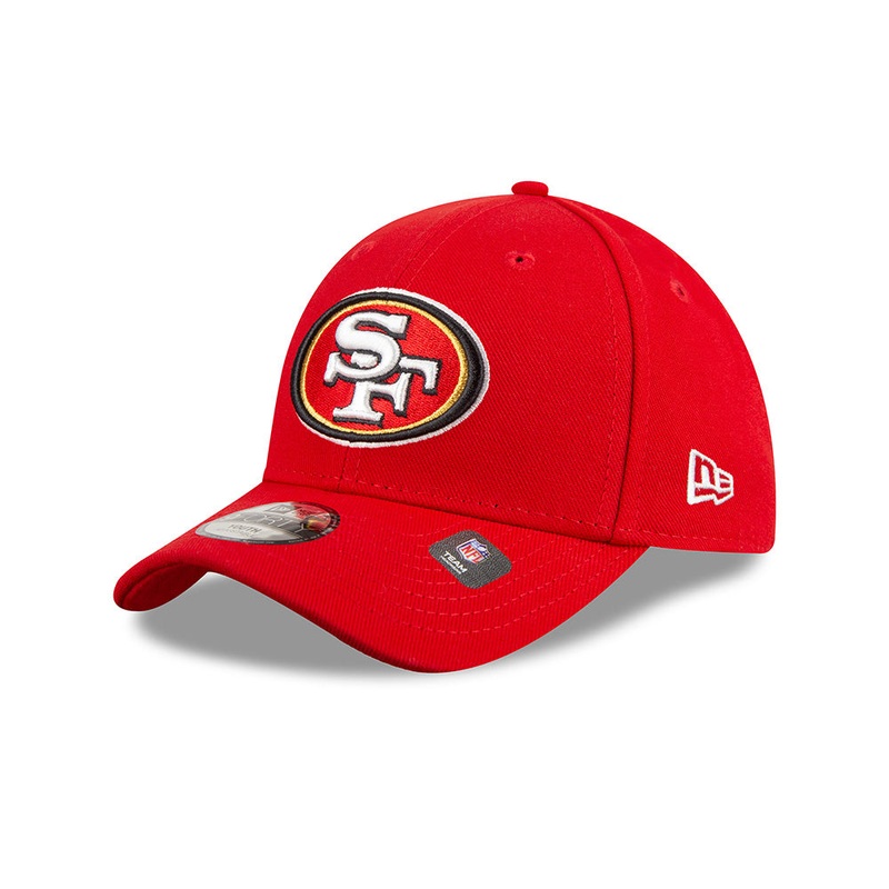 NFL San Francisco 49ers Youth New Era The League 9FORTY Adjustable Hat – Red