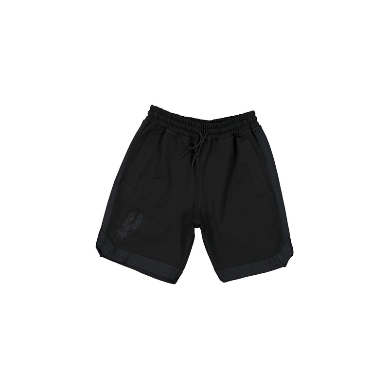 San Antonio Spurs Black on Black Logo Select Shorts