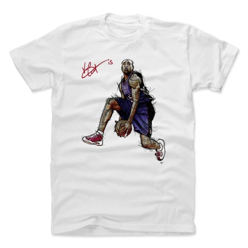 Vince Carter Toronto Raptors 500 Level NBA It’s Over T-Shirt – White