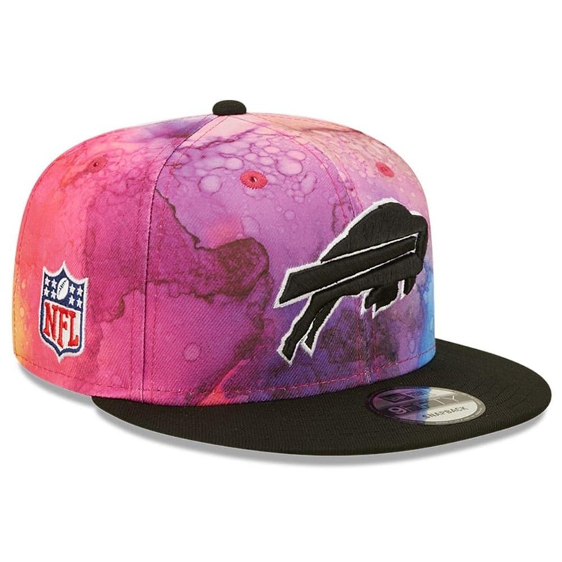 Buffalo Bills New Era NFL 22 Crucial Catch 9FIFTY Snapback Hat  – Pink/Black