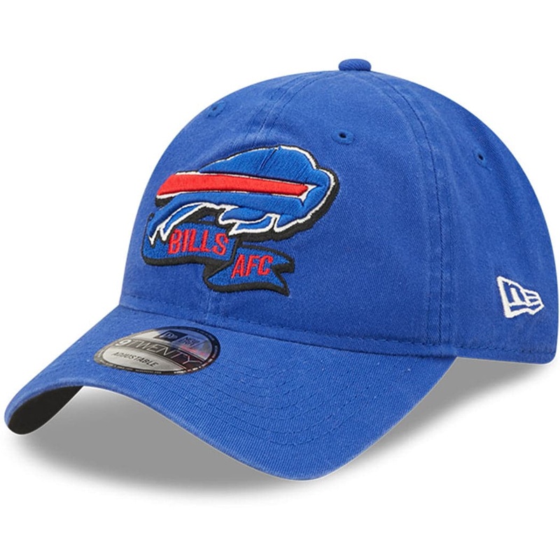 Buffalo Bills New Era NFL 22 Sideline 9TWENTY Strapback Hat – Blue