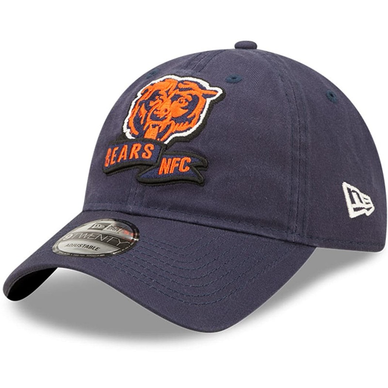 Chicago Bears New Era NFL 22 Sideline 9TWENTY Strapback Hat – Navy