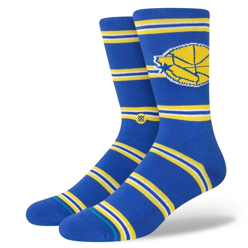 Golden State Warriors Stance NBA HWC Team Classics Crew Socks – Blue