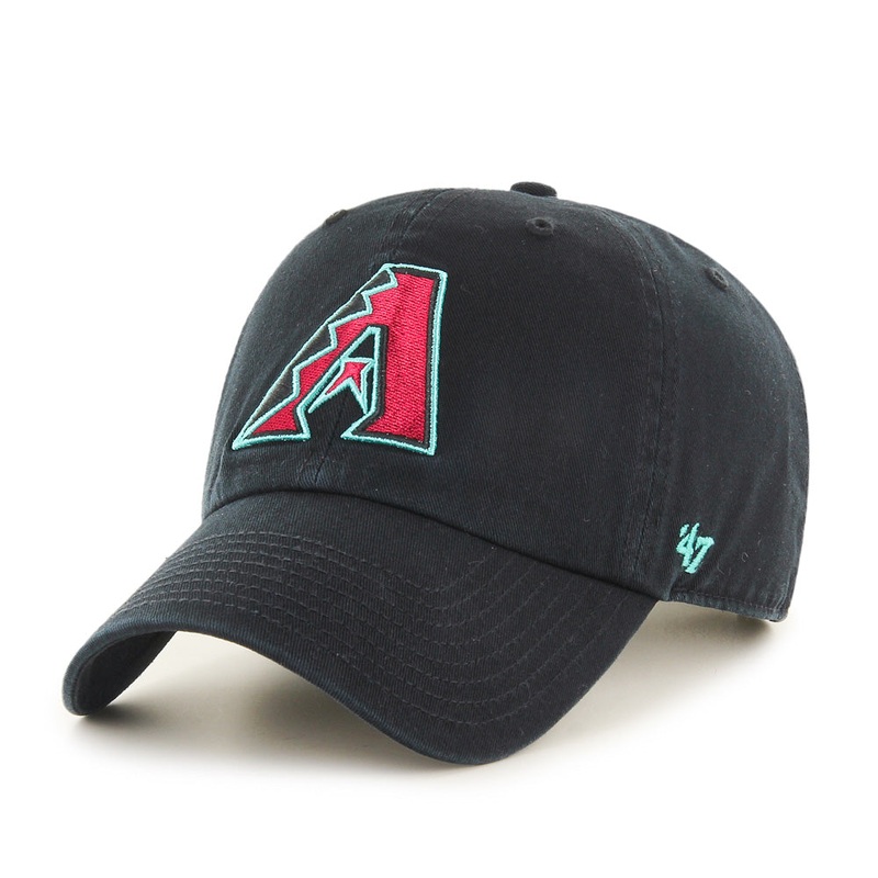 MLB Arizona Diamondbacks  ’47 Clean Up Hat – Black