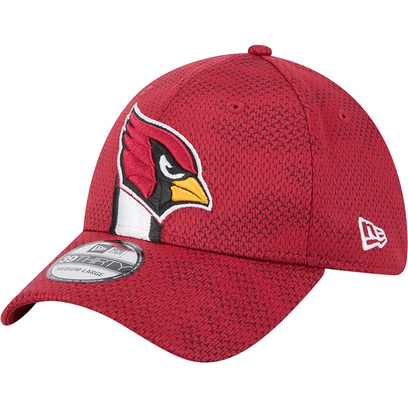 NFL Arizona Cardinals New Era 2024/25 Sideline 39THIRTY Flex Fit Hat – Red