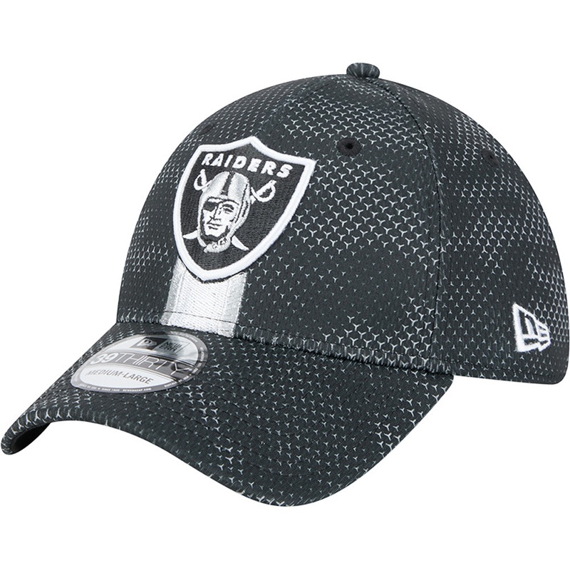 NFL Las Vegas Raiders New Era 2024/25 Sideline 39THIRTY Flex Fit Hat – Black