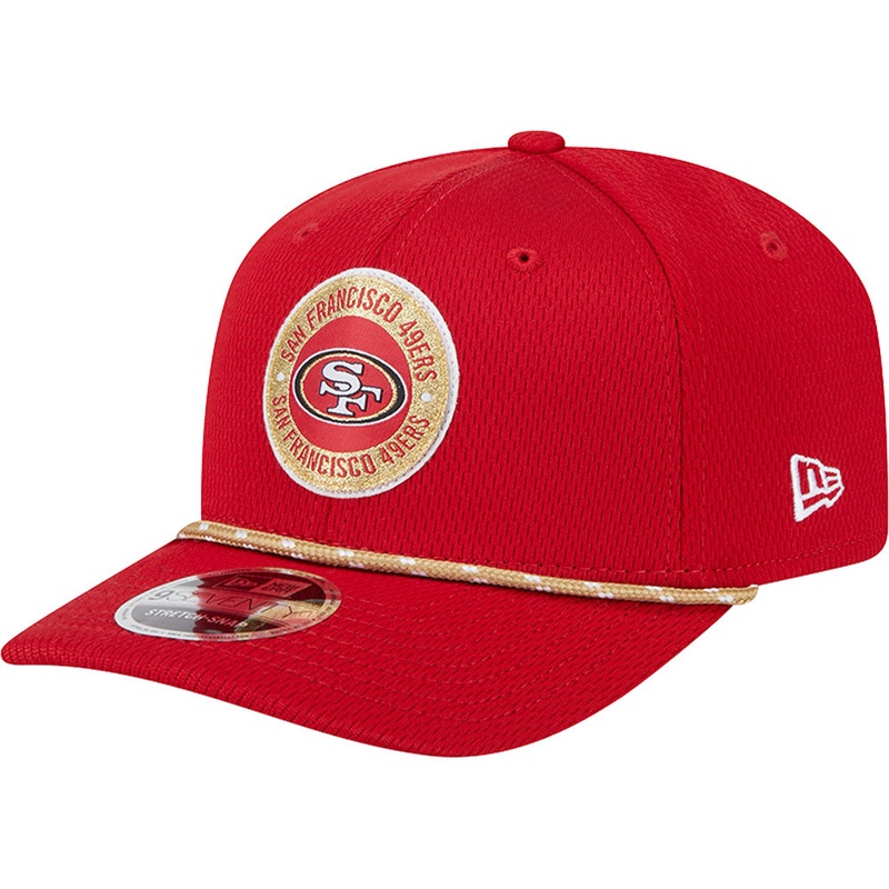 NFL San Francisco 49ers New Era 2024/25 Sideline 9SEVENTY Stretch Snapback Hat – Red