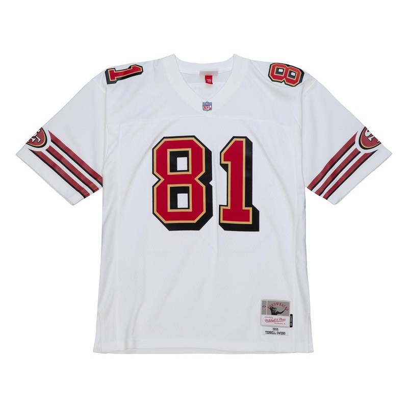 NFL San Francisco 49ers Terrell Owens Mitchell & Ness 1996 Legacy Jersey
