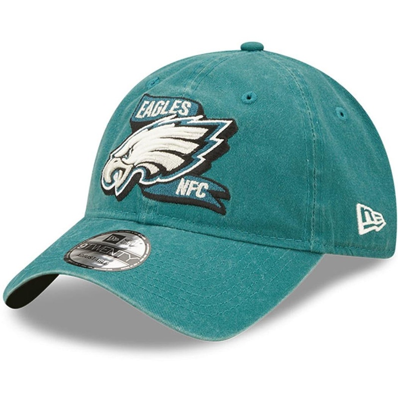 Philadelphia Eagles New Era NFL 22 Sideline 9TWENTY Strapback Hat – Green