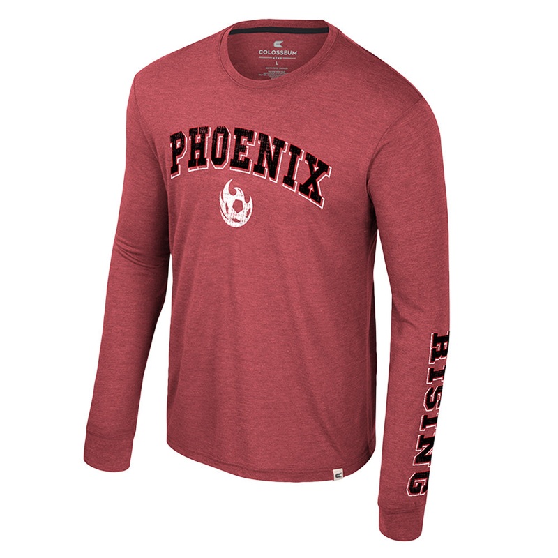 Phoenix Rising Colosseum Virtual Reality LS T-Shirt – Red