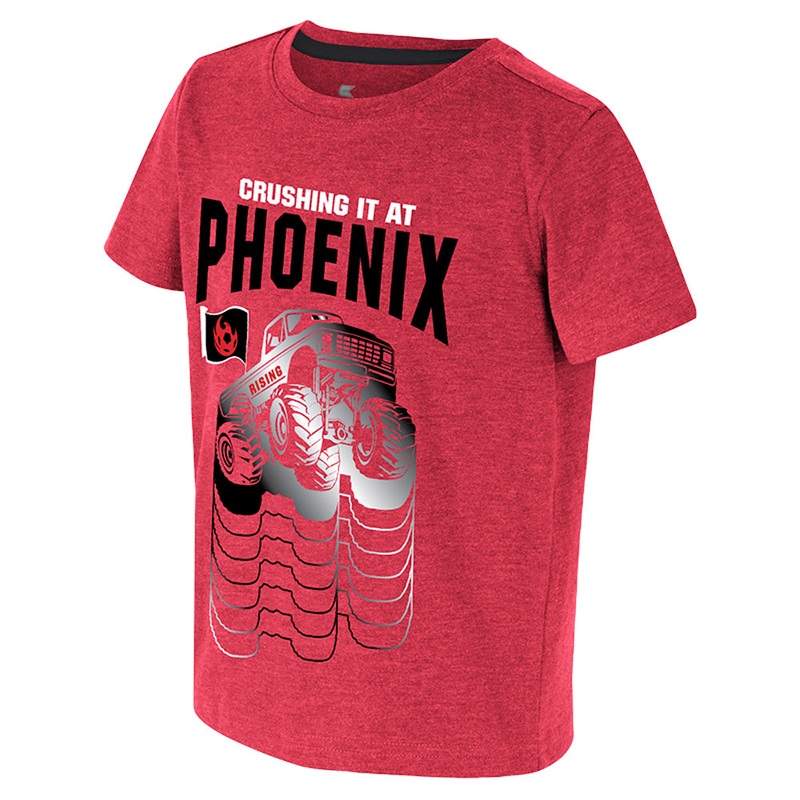 Phoenix Rising Toddler Colosseum Crushing It T-Shirt – Red