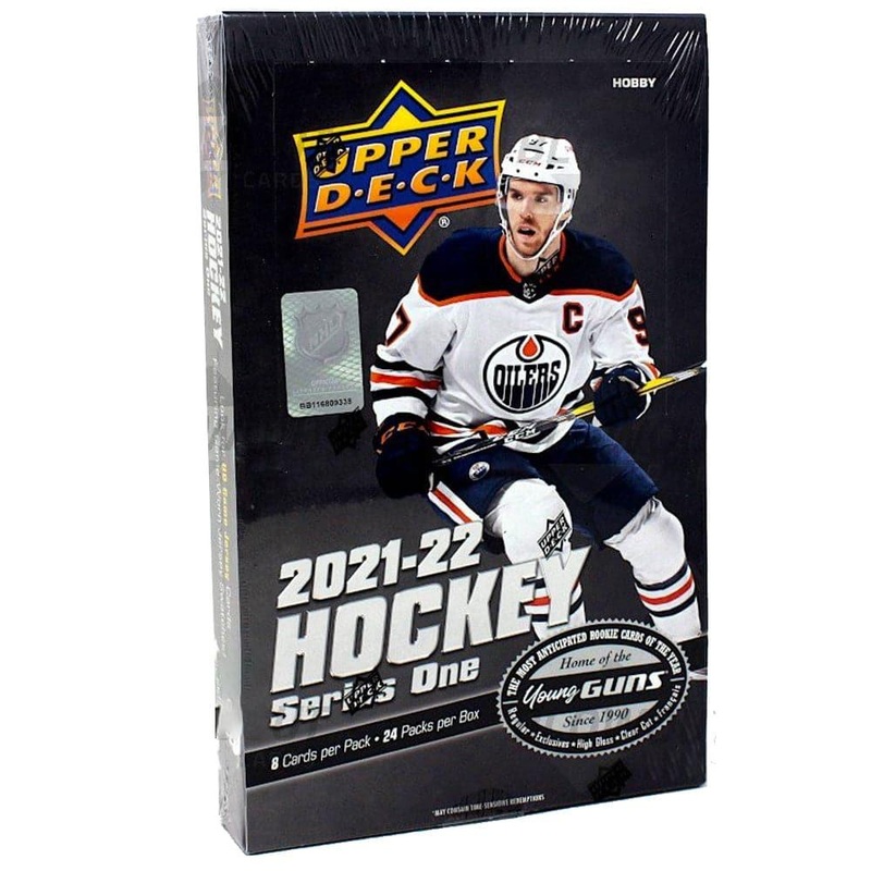 Upper Deck 21-22 NHL Series 1 Hockey Trading Card Hobby Box
