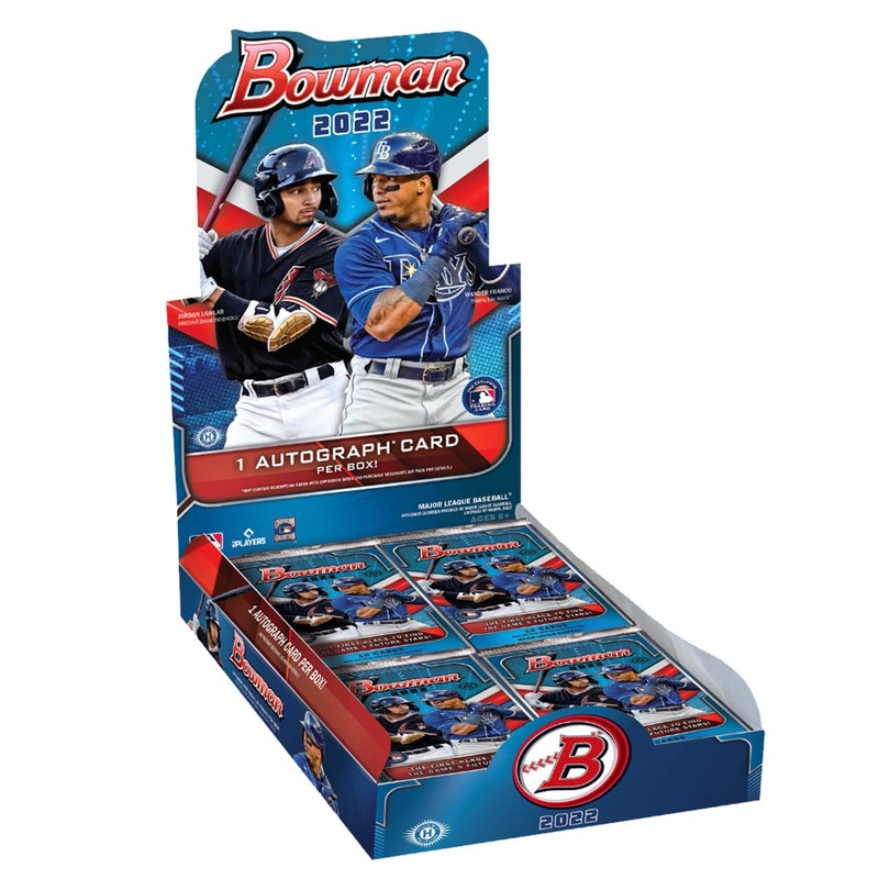 2022 Bowman MLB Baseball Trading Cards Hobby Box