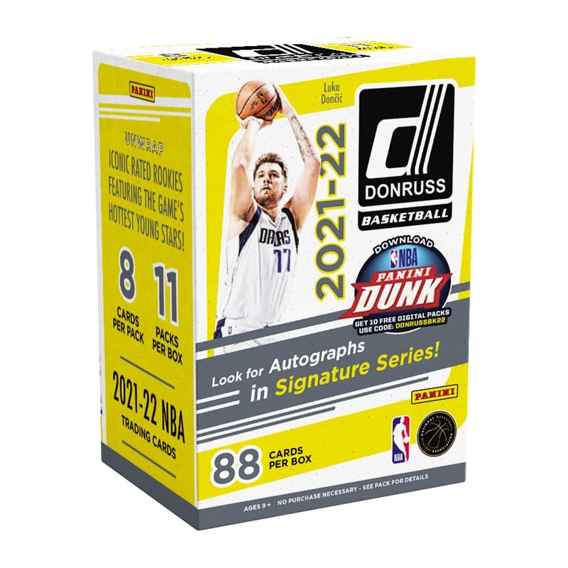 21-22 Panini NBA Donruss Basketball Trading Card Blaster Box