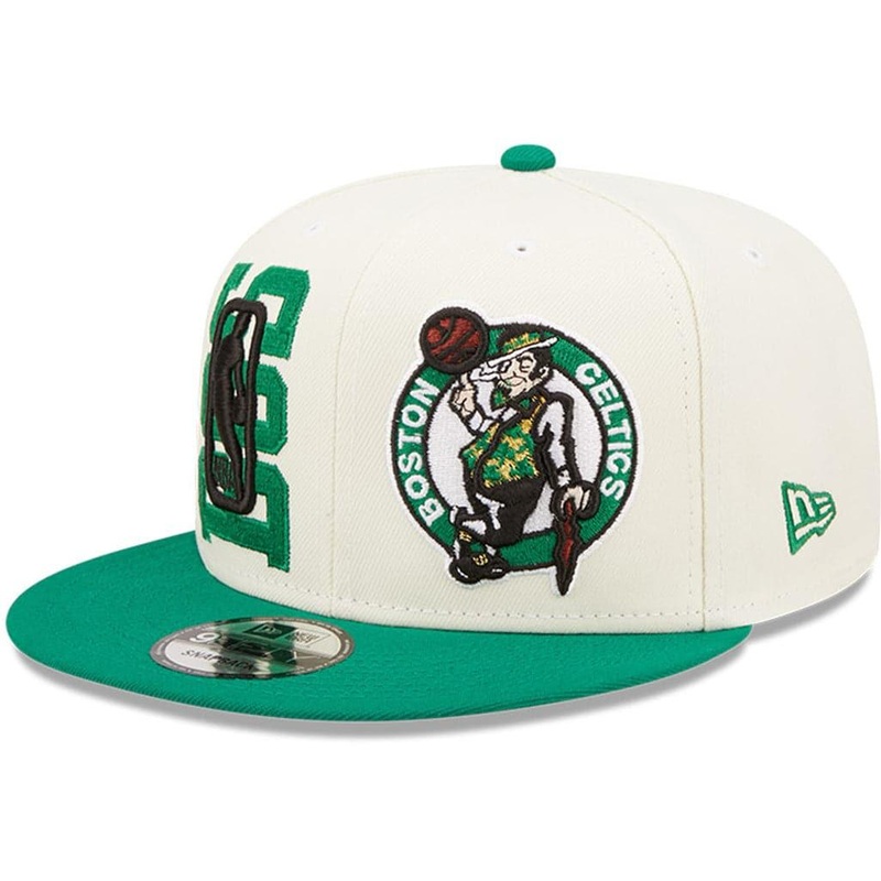 Boston Celtics New Era NBA 2022 Draft 9FIFTY Snapback Hat – Cream