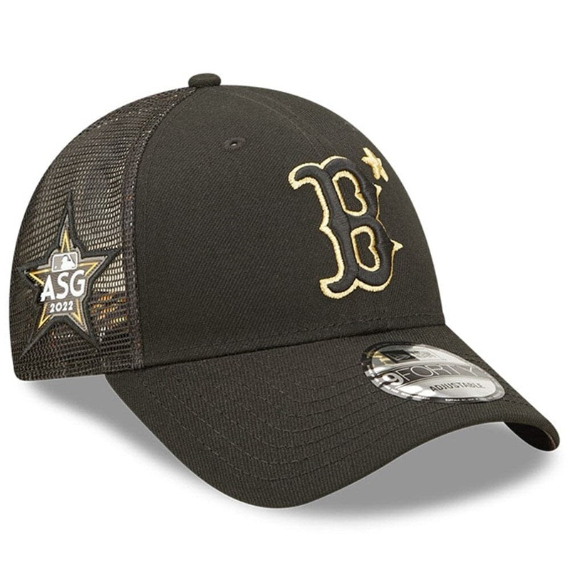 Boston Red Sox New Era MLB 2022 All-Star Game 9FORTY Trucker Snapback Hat – Black