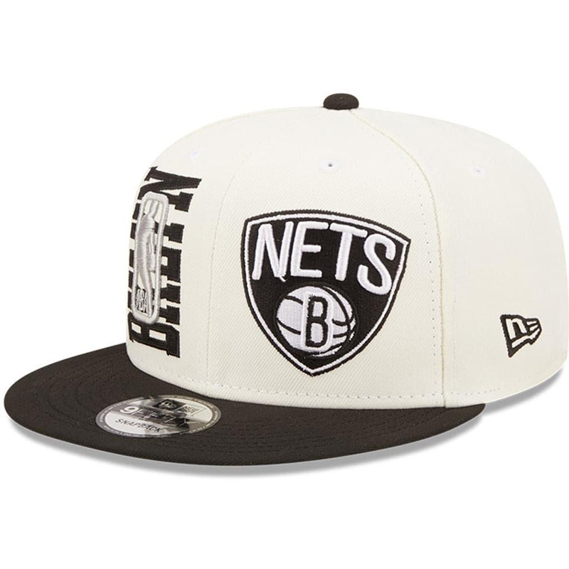 Brooklyn Nets New Era NBA 2022 Draft 9FIFTY Snapback Hat – Cream
