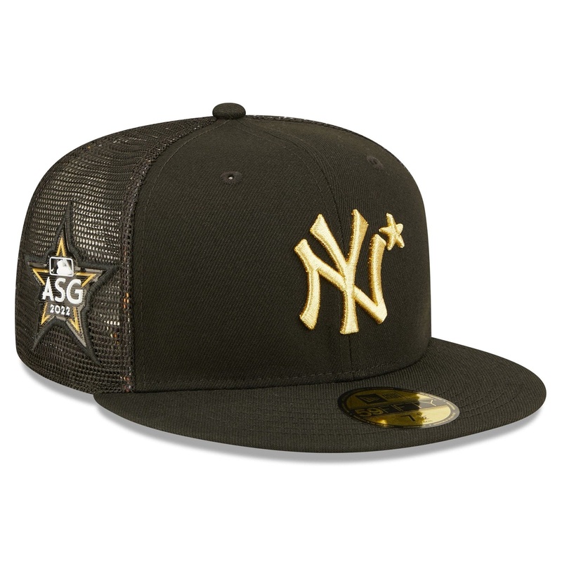 New York Yankees New Era MLB 2022 All-Star Game 59FIFTY Trucker Fitted Hat – Black