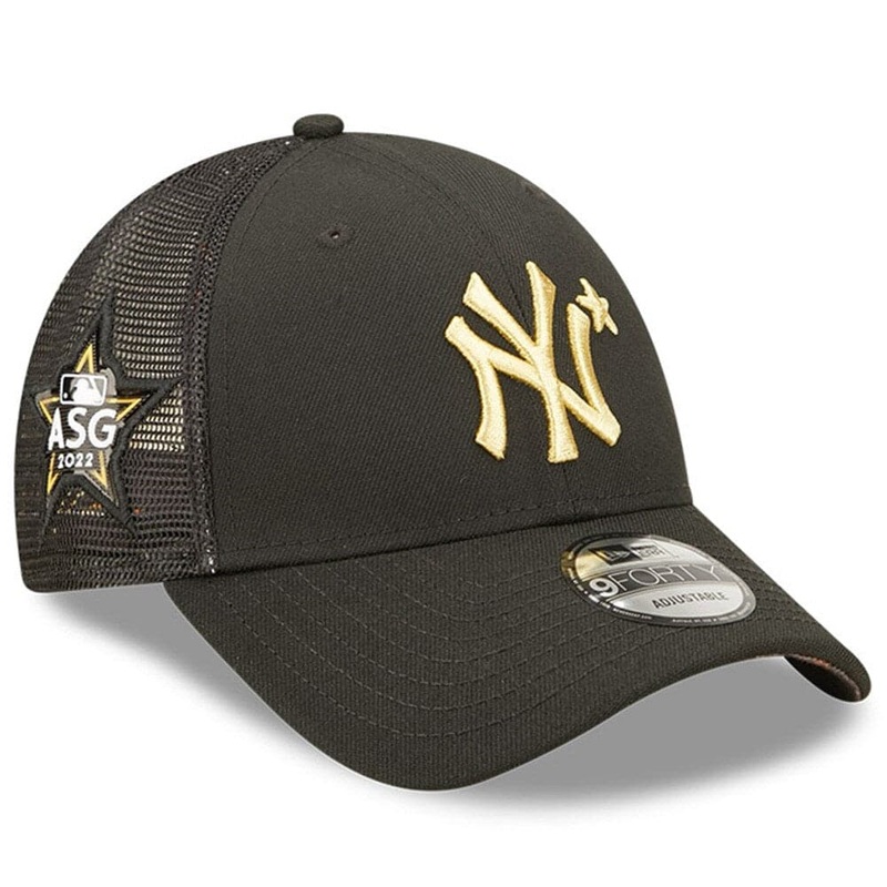 New York Yankees New Era MLB 2022 All-Star Game 9FORTY Trucker Snapback Hat – Black