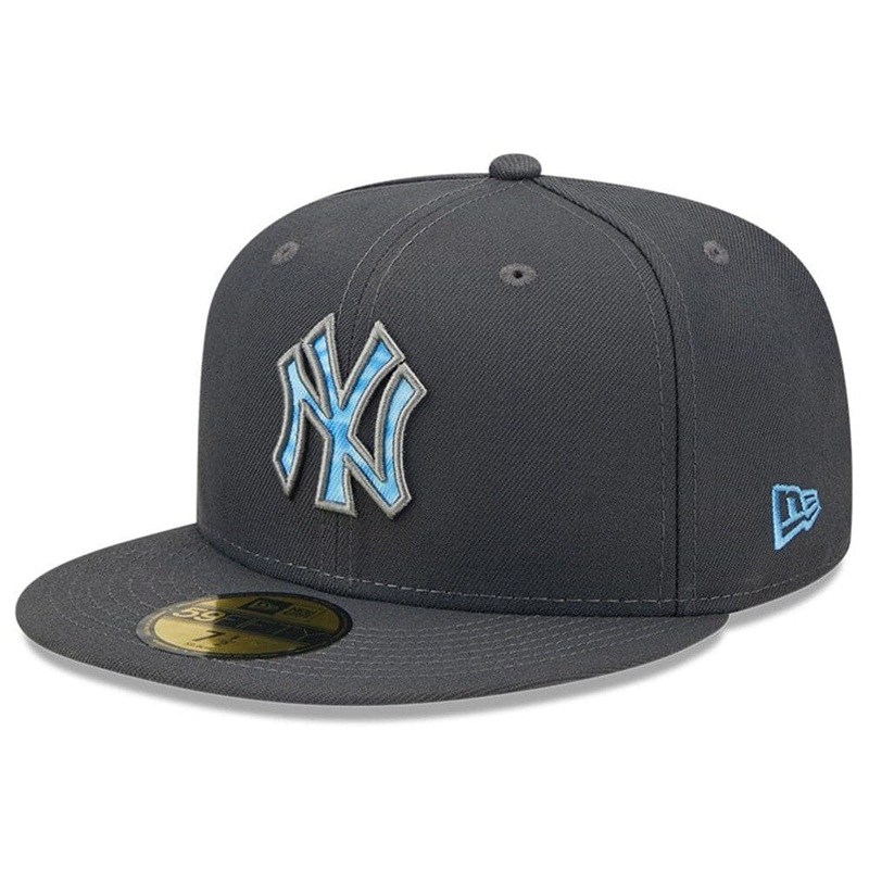 New York Yankees New Era MLB 2022 Fathers Day 59FIFTY Fitted Hat – Graphite