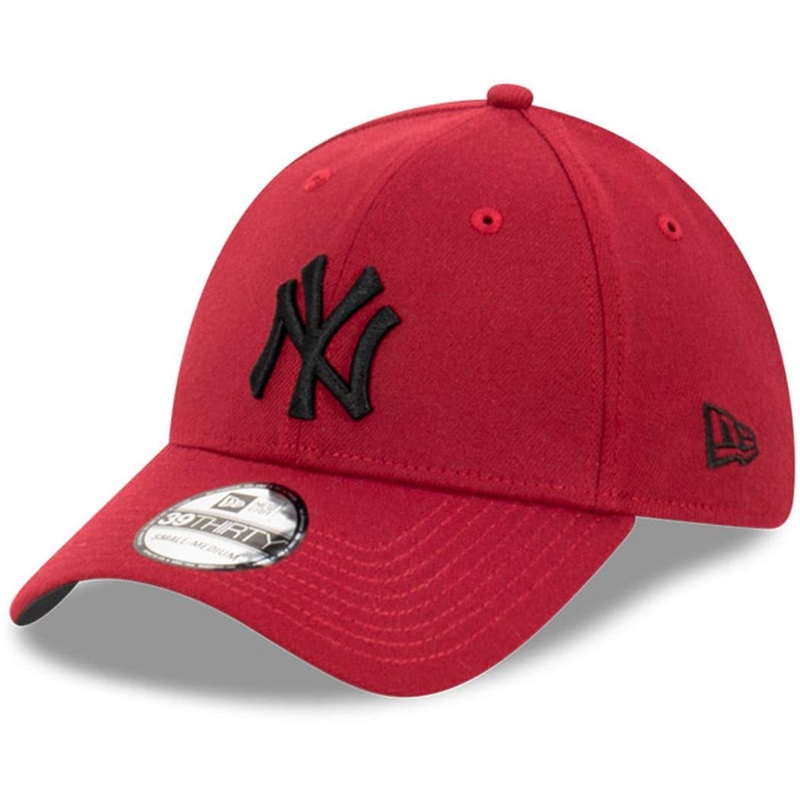 New York Yankees New Era MLB Stone Team 39THIRTY Stretch Fit Hat – Cardinal