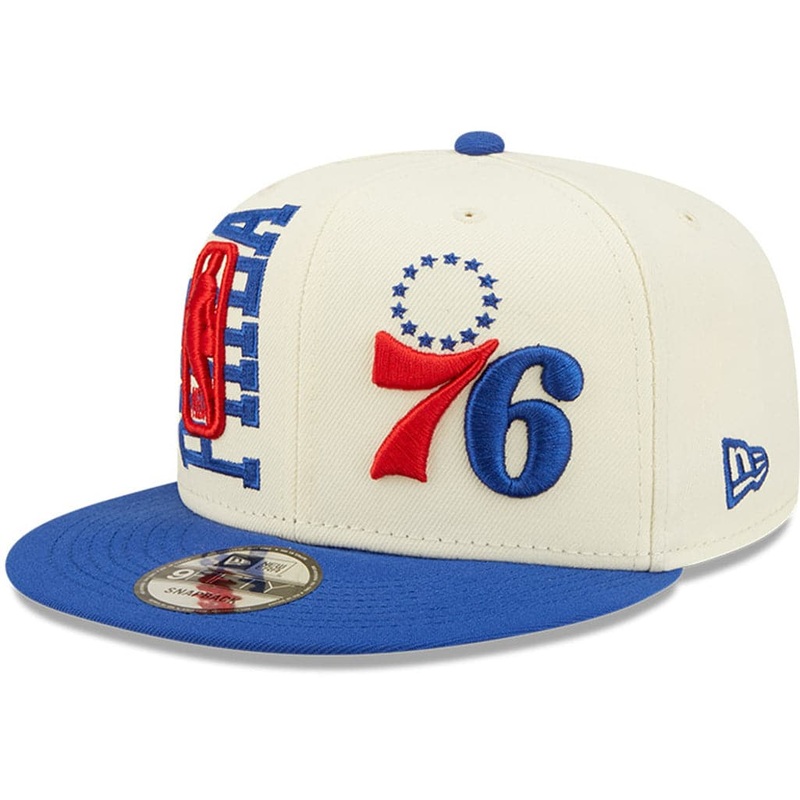 Philadelphia 76ers New Era NBA 2022 Draft 9FIFTY Snapback Hat – Cream