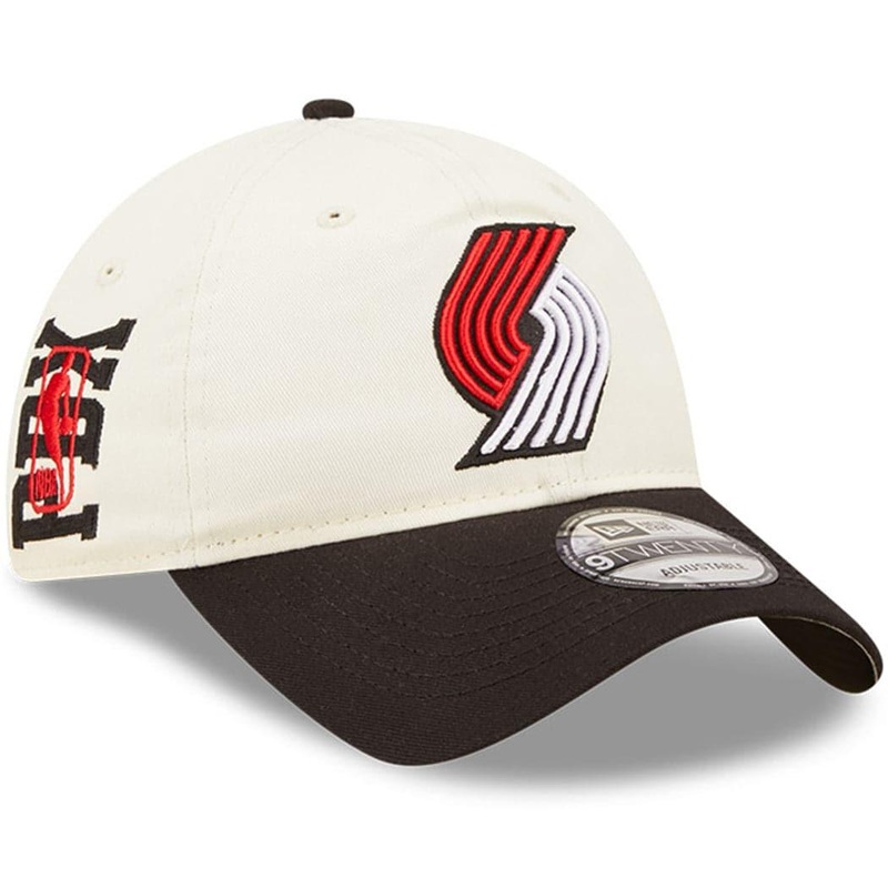Portland Trail Blazers New Era NBA 2022 Draft 9TWENTY Strapback Hat – Cream