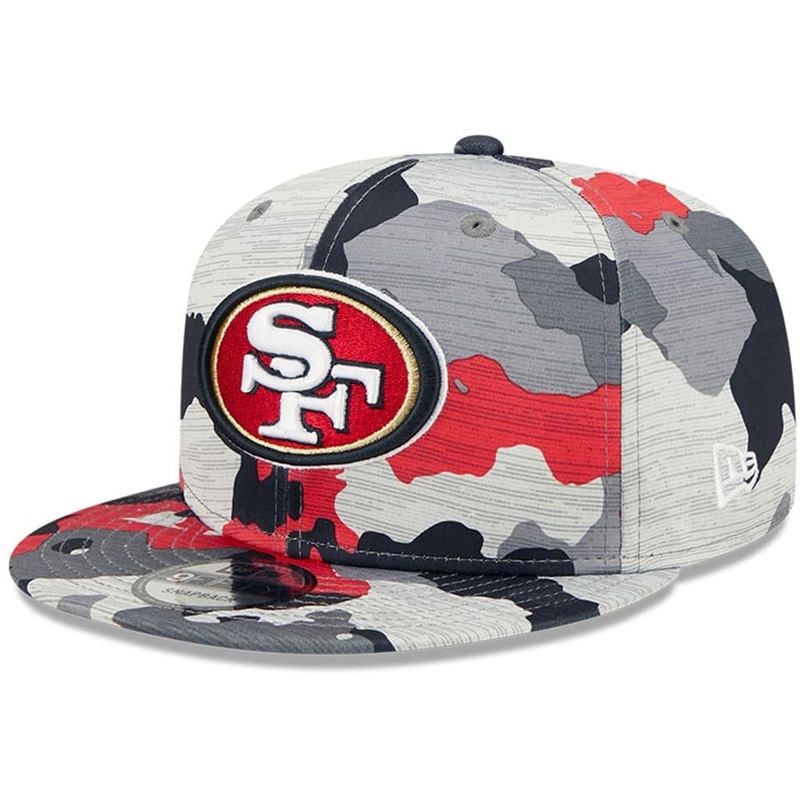 San Francisco 49ers New Era NFL 22 Training Camp 9FIFTY Snapback Hat – Camo