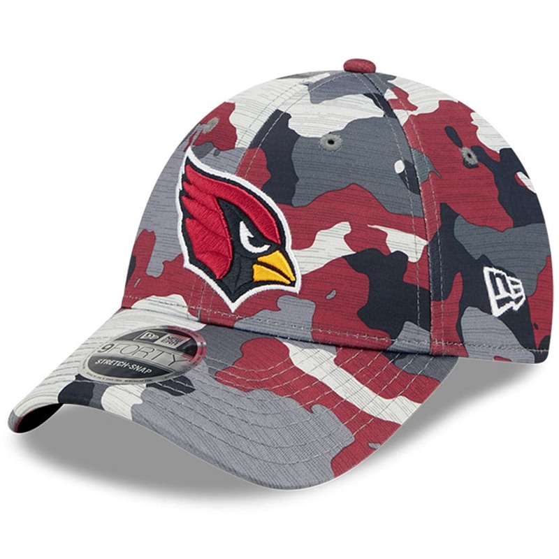 Arizona Cardinals New Era NFL 22 Training Camp 9FORTY Stretch Snap Hat – Camo