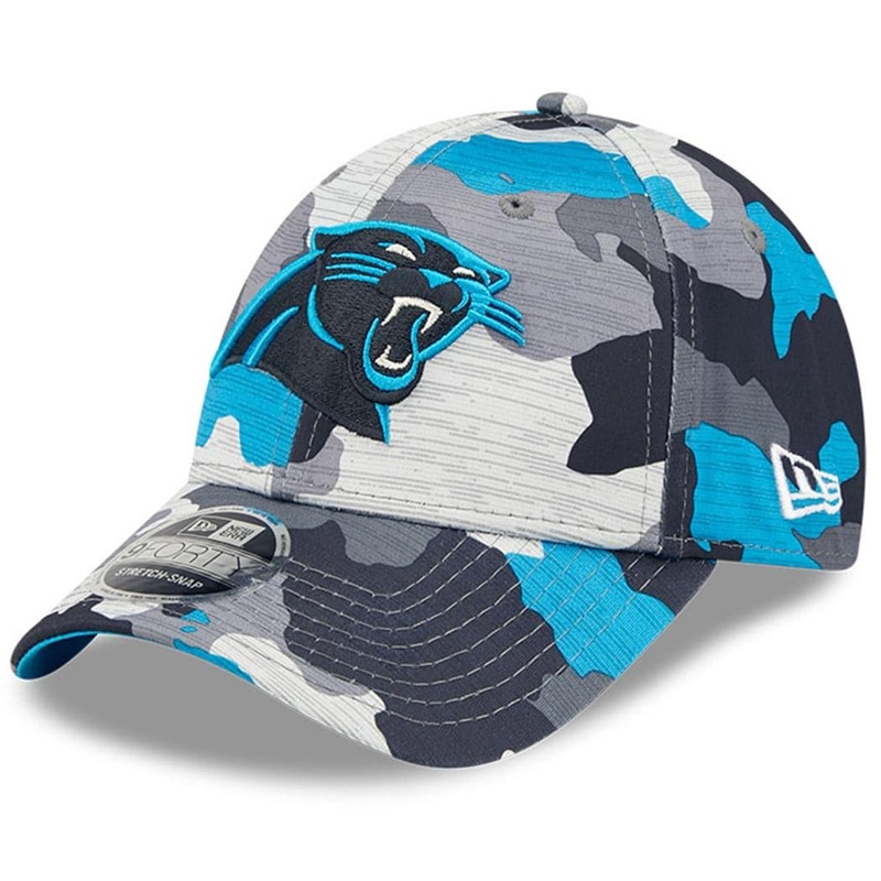 Carolina Panthers New Era NFL 22 Training Camp 9FORTY Stretch Snap Hat – Camo