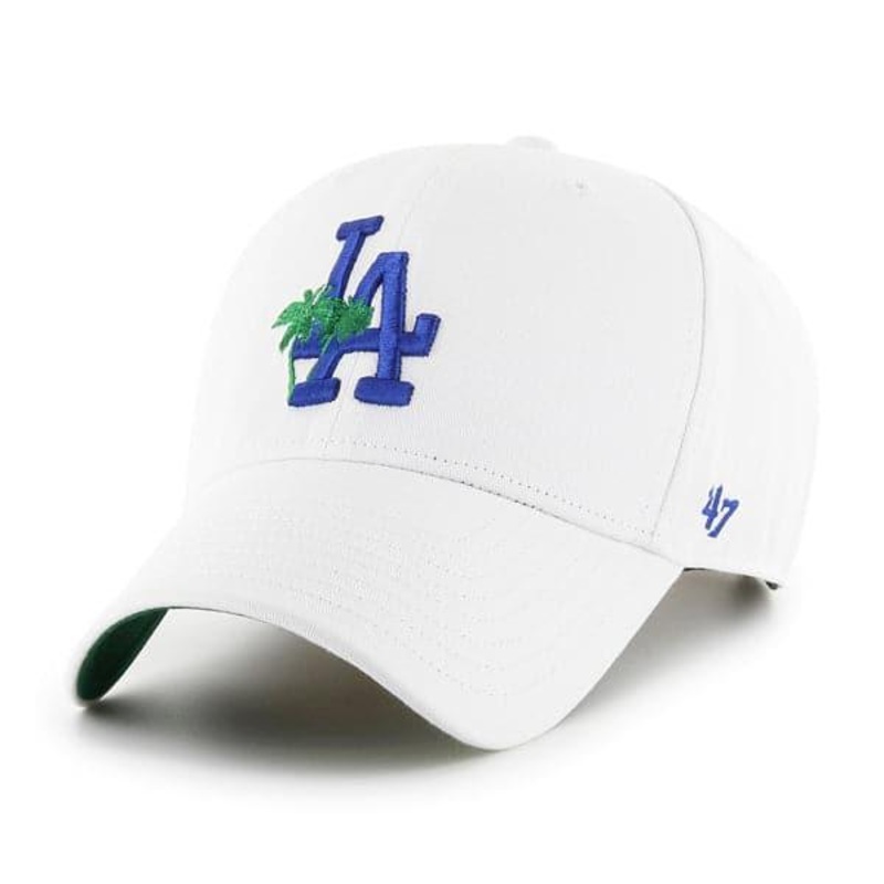 Los Angeles Dodgers ’47 MLB Thorn MVP Strapback Hat – White